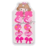 Barbie Assorted Hair Bands - Cute and Stylish Set for Girls (Pack) - Image 2