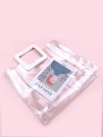 Minimalist Clear Top Handle Bag - Image 4