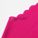 Scalloped Halter Neck Dress - Image 3