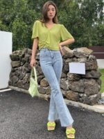 Pearl Puff Sleeve Blouse - Image 6