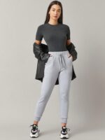 SHEIN BASICS Solid Form Fitted Bodysuit - Image 3