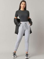 SHEIN BASICS Solid Form Fitted Bodysuit - Image 4