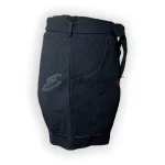 Shein Stylish Black Tie-Waist Shorts - Image 3