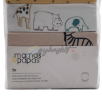 Mamas & Papas 3 Pack of Cotton Long Sleeved Bodysuits - Image 6