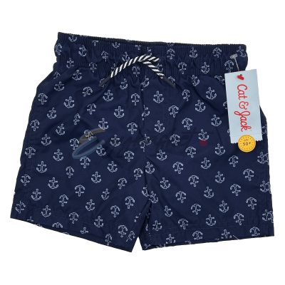 Cat & Jack  Toddler Swim Trunks Boy with Anchors