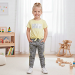 DKNY Casual Outfit Displayed on a Wooden Floor