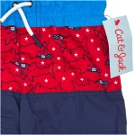 Cat & Jack Swim Trunks Toddler Boys' Shark and Star - Image 2
