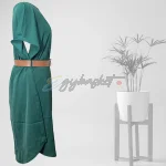 Shein Elegant Green Midi Dress - Image 5