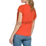 Calvin Klein Blouse Top in Ivy Green - Image 3