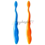 Brush Buddies 2 tooth brush kids with 2 rinsing cups and 2 brush caps boys hot wheel - Image 3