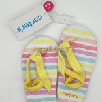 Carter's Colorful Striped Flip Flops - Image 4
