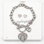 Guess Bracelet With Earrings Silver - Image 4