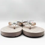 Calvin Klein sarminya gold slipper Original - Image 4