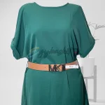 Shein Elegant Green Midi Dress - Image 4