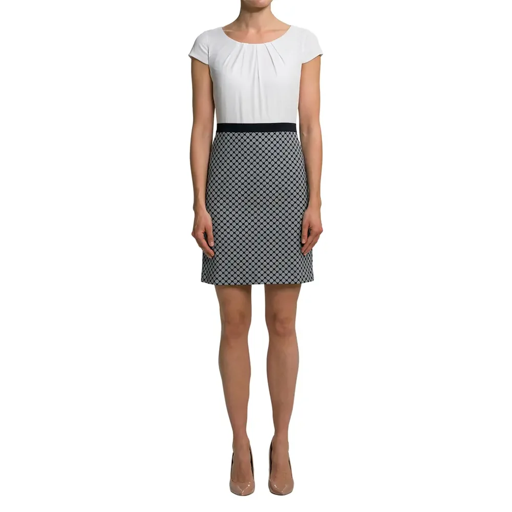 4-3-1.webp Sophisticated Two-Tone s.Oliver BLACK LABEL Dress - Image 1