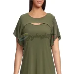 Calvin Klein Blouse Top in Ivy Green - Image 6