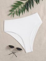 Rib High Waist Bikini Panty