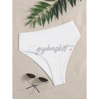 Rib High Waist Bikini Panty