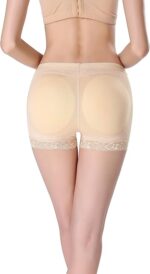 Women Butt Lifter Underwear Booty Enhancer Hipster Panty With Foam Butt Pads - Image 3