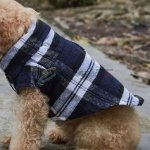Casual Plaid Pet Shirt - Image 3
