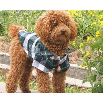 Casual Plaid Pet Shirt