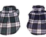 Casual Plaid Pet Shirt - Image 2