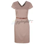 Elegant S. Oliver Comma Brand Polka Dot Dress with Belt - Image 2