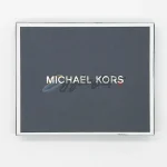 Michel Kors Men Leather Wallet Black Pattern - Image 10
