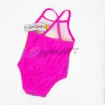 Cat & Jack Pink Pastel Panels striped swimsuit - Image 3