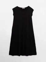 Plain midi dress - Image 10