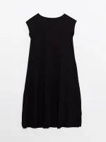 Plain midi dress - Image 9