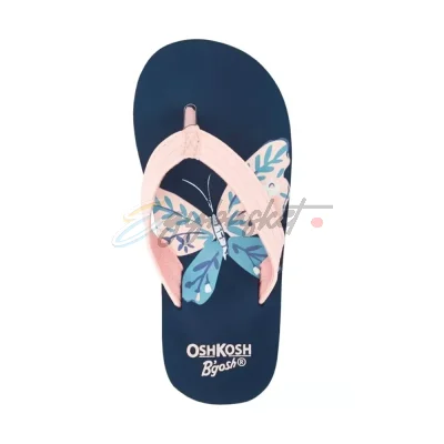 OshKosh Toddler Girl's Butterfly Flip Flops