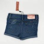 BCBG Girls’ Roll-Up Cuff Denim Shorts - Image 4