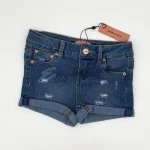 BCBG Girls’ Roll-Up Cuff Denim Shorts - Image 5