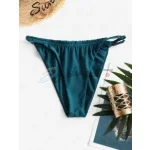 Shein ZAFUL Shirred Bikini Bottom