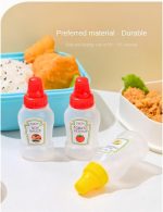 2 pcs Set 25ML Mini Sauce Bottle Portable - Image 4