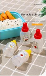 2 pcs Set 25ML Mini Sauce Bottle Portable - Image 6