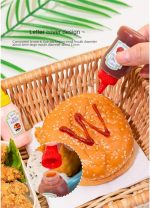 2 pcs Set 25ML Mini Sauce Bottle Portable - Image 3