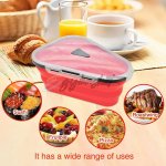 Foldable Silicone Pizza Storage Container - Image 2