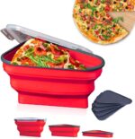 Foldable Silicone Pizza Storage Container
