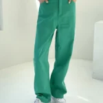SHEIN DAZY Slant Pocket Straight Leg Pants
