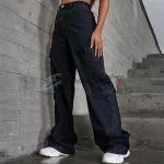 SHEIN EZwear Zipper Fly Flap Pocket Boyfriend Jeans - Image 5