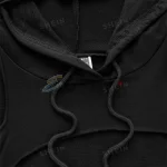 SHEIN EZwear Drawstring Super Crop Hoodie - Image 4