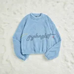 SHEIN EZwear Blue Women's Sweatshirt - Image 3