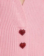 SHEIN Olivia Rubin hearts cardigen - Image 2