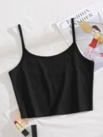 SHEIN EZwear Solid Crop Cami Top - Image 6