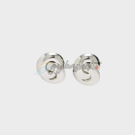Stradivarius Intertwined Hoop Earrings - Image 3
