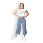 Shein Blue and white knit vest