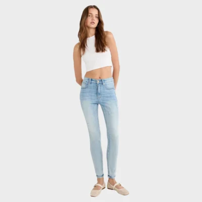 Stradivarius Regular waist skinny jeans