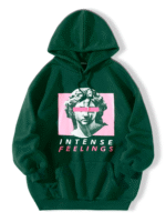 SHEIN EZwear Graphic Phrase & Character Hooded Thermal Hooded Hoodie - Image 3